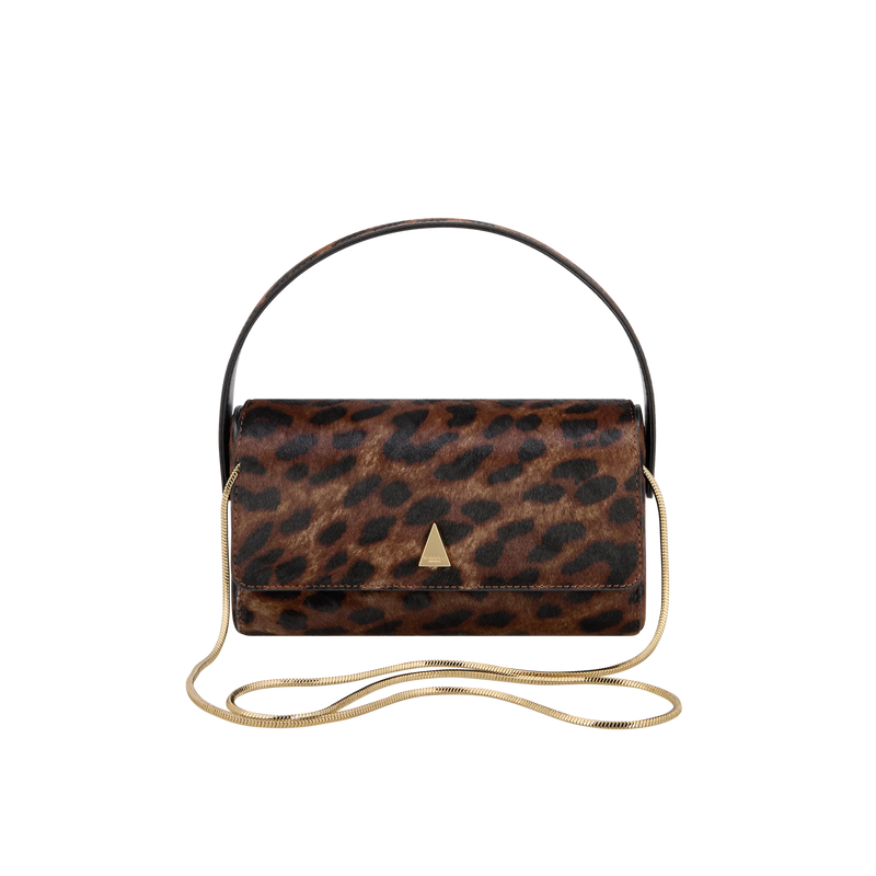 LEOPARD CALF HAIR LA POCHETTE