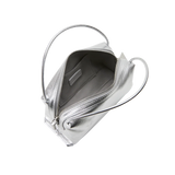 SILVER MATALLIC CAFÉ MINI BAG