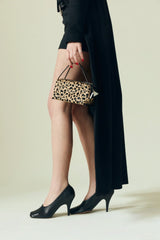 CHEETAH CALF HAIR CAFÉ MINI