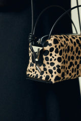 CHEETAH CALF HAIR CAFÉ MINI