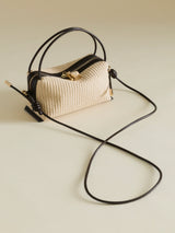 RAFFIA CAFÉ MINI BAG