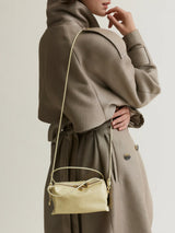 BUTTER OSTRICH CAFÉ MINI BAG