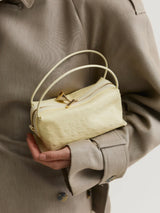 BUTTER OSTRICH CAFÉ MINI BAG