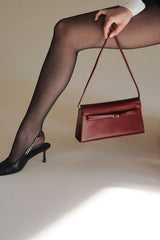 DARK CHERRY SHOULDER BAG