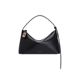 GOLD BLACK HOBO BAG