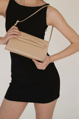 SAND BEIGE SHOULDER BAG