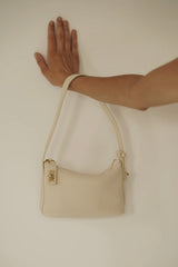 IVORY TWISTER HOBO BAG