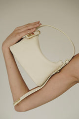 IVORY TWISTER HOBO BAG