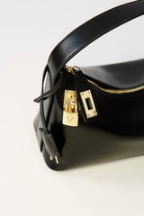 GOLD BLACK HOBO BAG