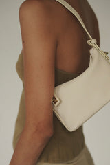 IVORY TWISTER HOBO BAG