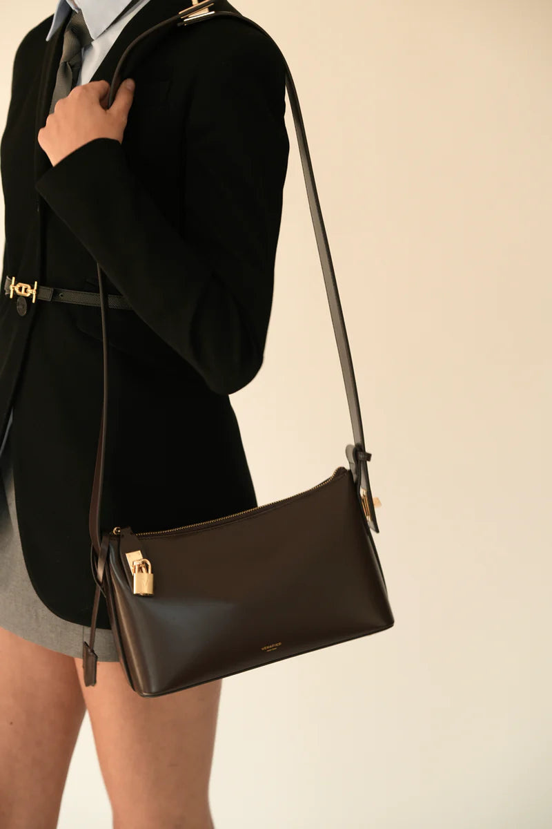 CHOCOLATE CROSSBODY EXTENSION STRAP