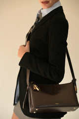 CHOCOLATE CROSSBODY EXTENSION STRAP
