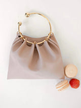 NUDE RING HANDLE BAG