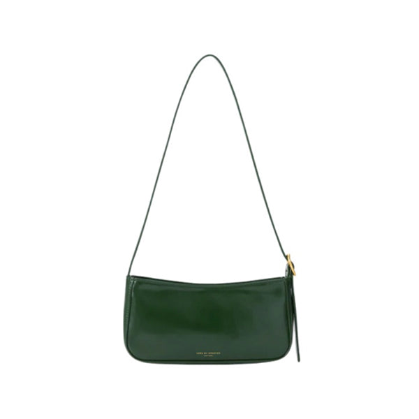 Green top shoulder bag