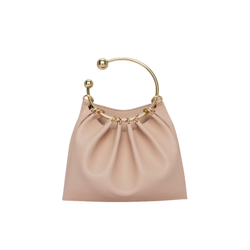 NUDE RING HANDLE BAG