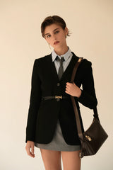 CHOCOLATE CROSSBODY EXTENSION STRAP