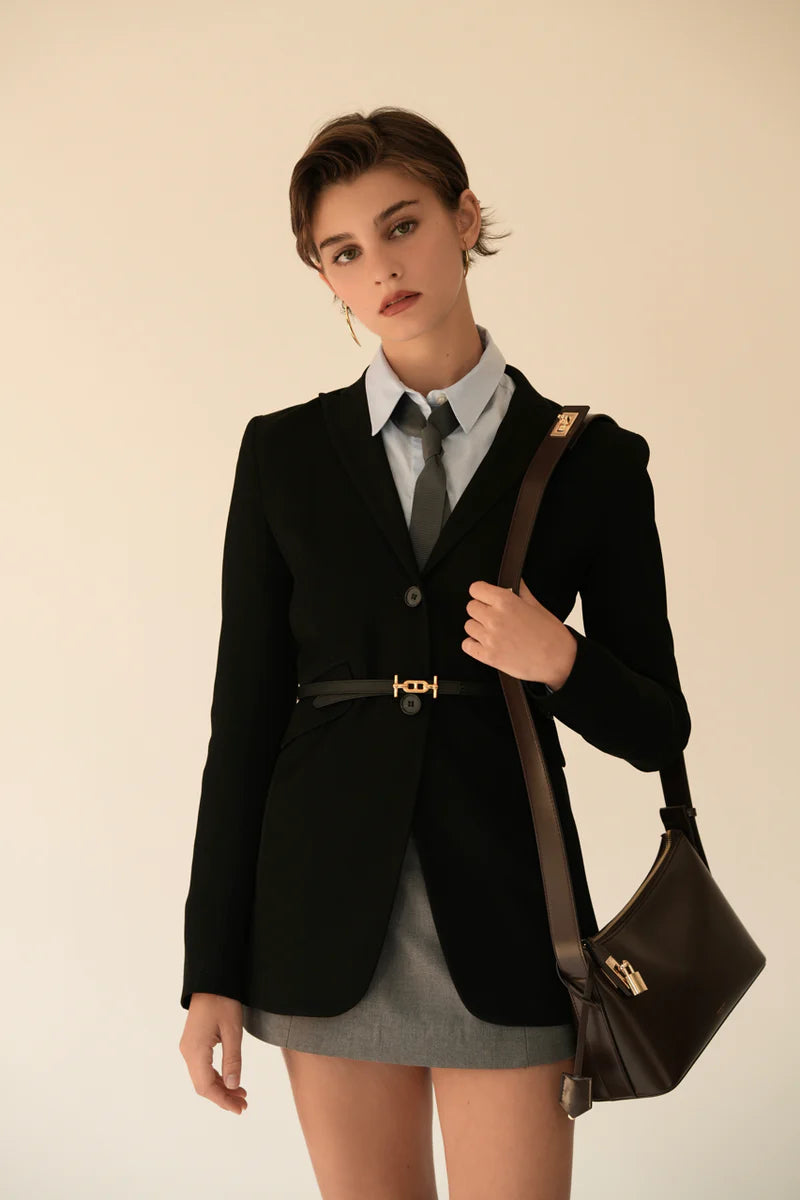 CHOCOLATE CROSSBODY EXTENSION STRAP