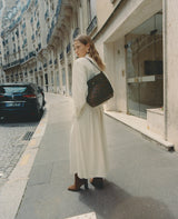 SMALL LEOPARD BELTED TOTE BAG