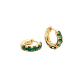 EMERALD HOOPS