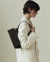 ESPRESSO SUEDE ÉCLAIR BAG