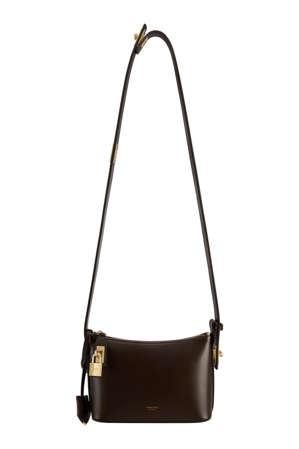MINI CHOCOLATE CROSSBODY EXTENSION STRAP