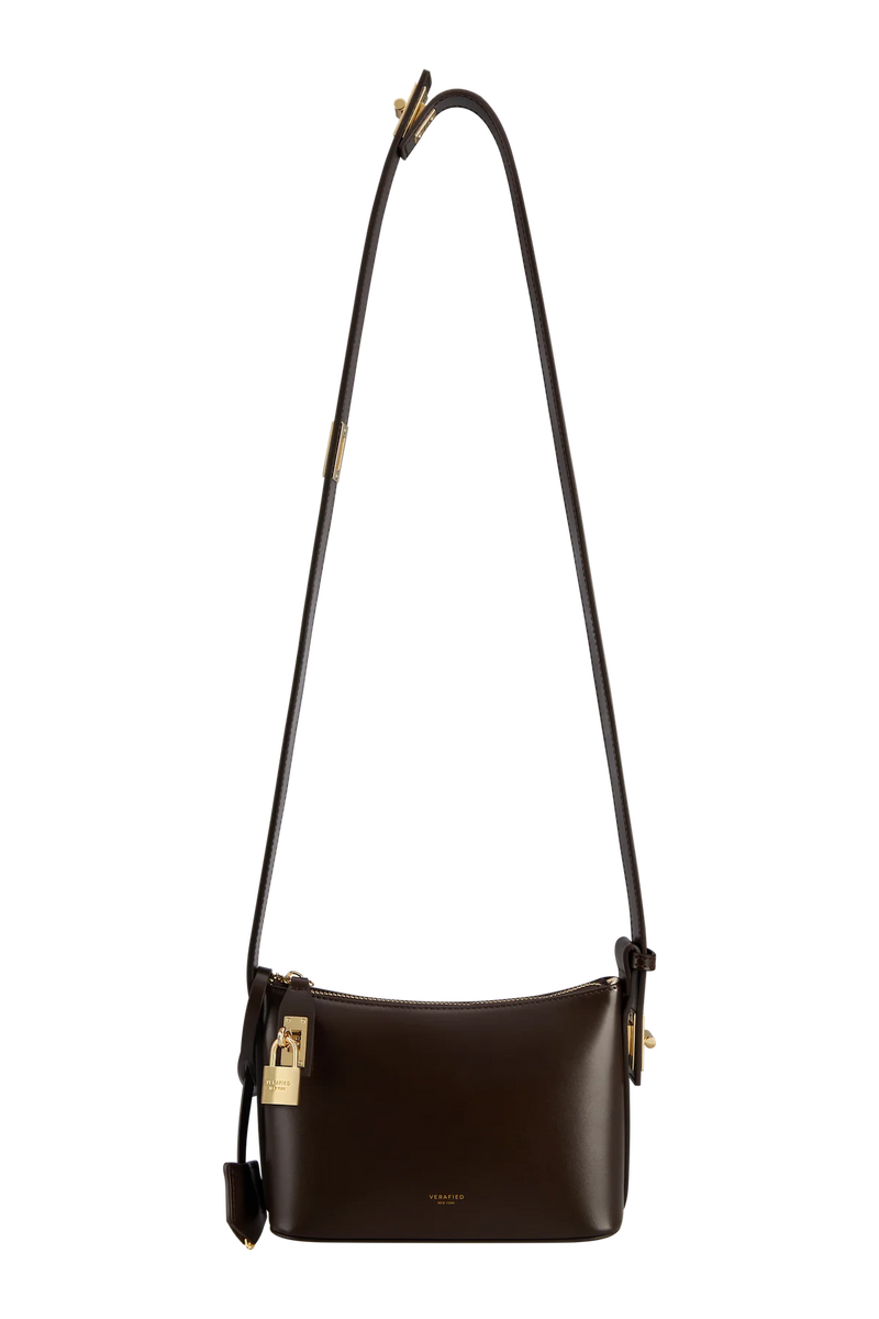 MINI CHOCOLATE CROSSBODY EXTENSION STRAP