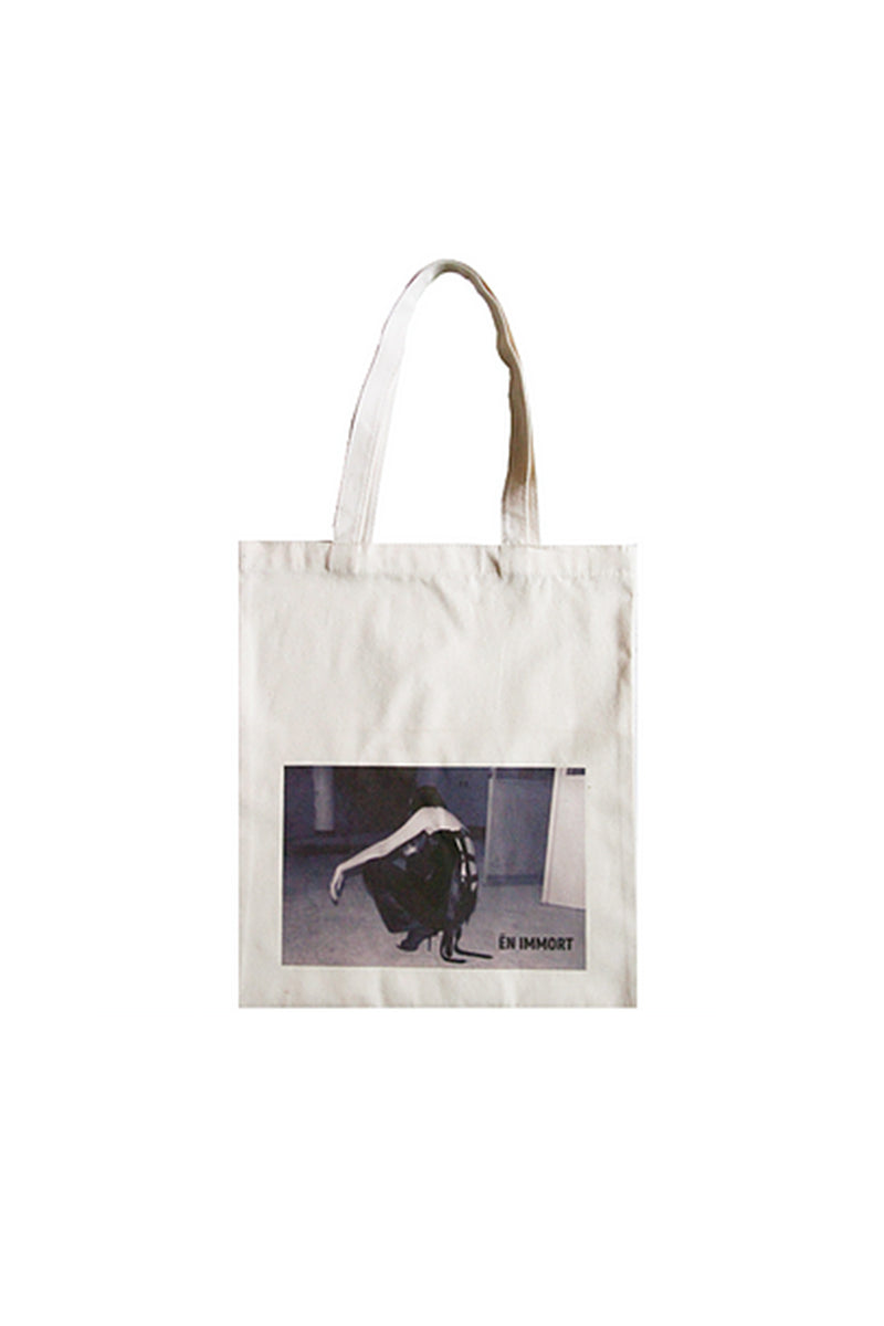 WHITE SHOPPING BAG