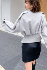 ASYMMETRIC SWEATSHIRT