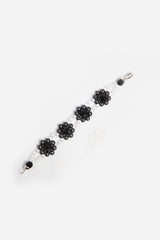 BLACK CRYSTAL BRACELET