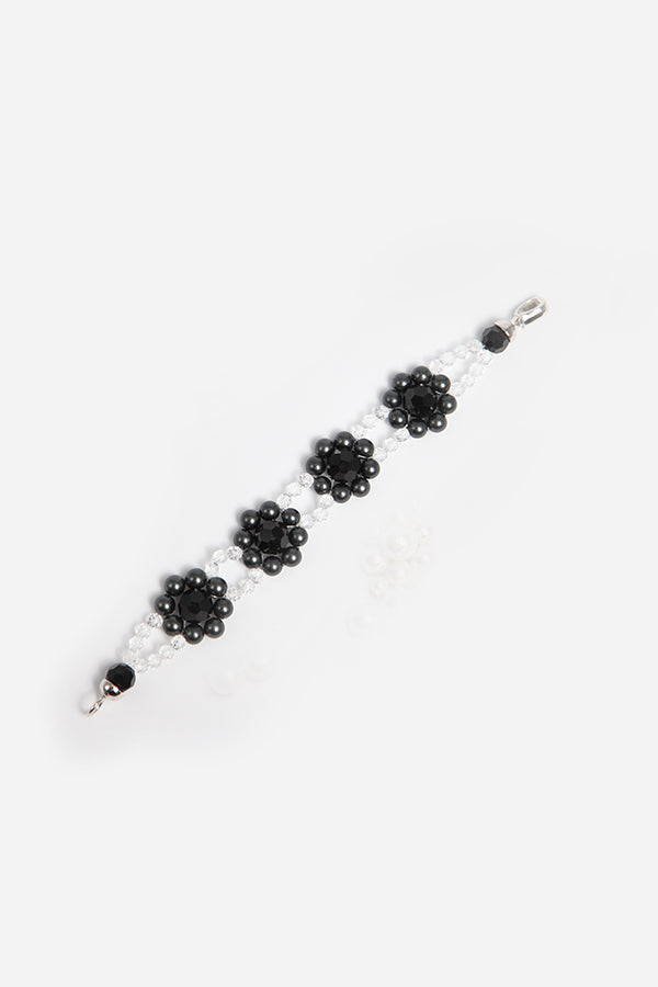 BLACK CRYSTAL BRACELET