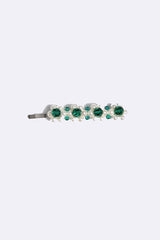 GREEN BARRETTE