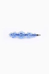 BLUE CRYSTAL BARRETTE