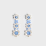 FLORAL EARRINGS (THREE DIFFERENT COLORS)