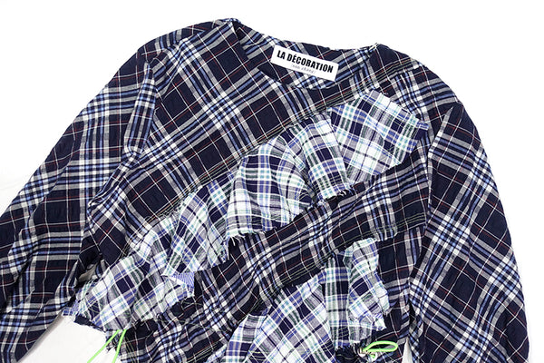 BLUE TARTAN SHIRT