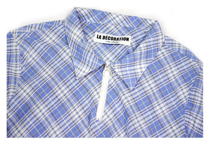 SHORT SHIRT WITH ZIP