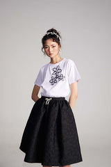 SKIRT IN JACQUARD