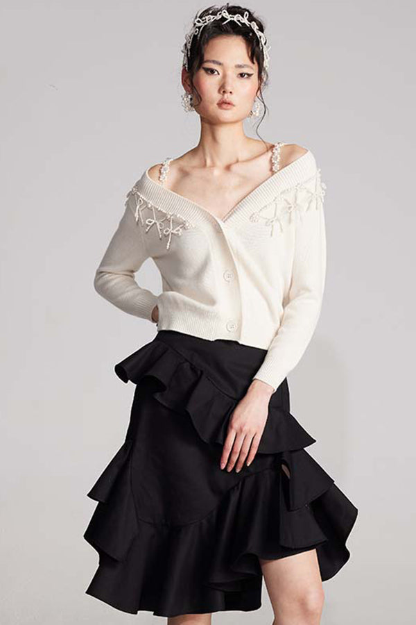 RUFFLED HALF SKIRT – NO STOCK PARIS