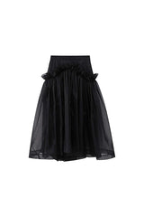 ORGANZA HALF SKIRT