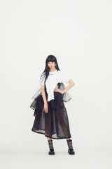 MESH PATCHWORK T-SHIRT