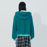 LAMBSWOOL HOODED JACKET