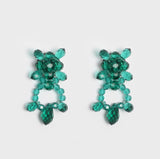 GREEN EARRINGS