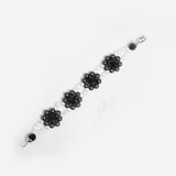 BLACK CRYSTAL BRACELET