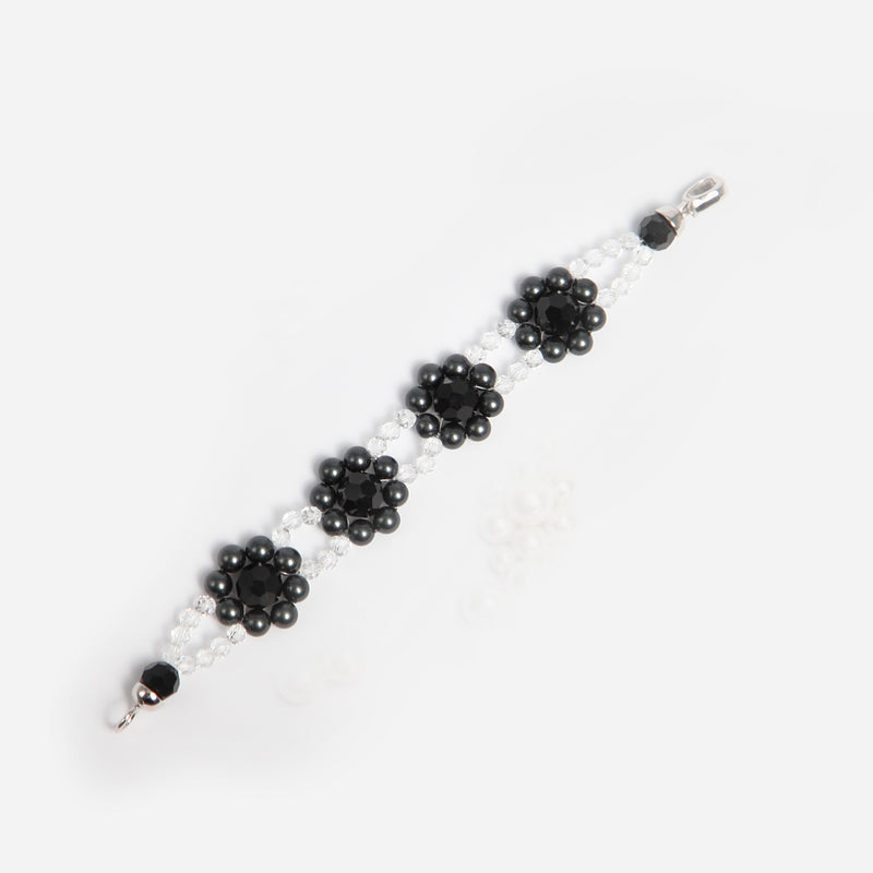 KITREE NATURAL HOWLITE CRYSTAL BRACELET 8MM ROUND FOR UNISEX (WHITE COLOR)