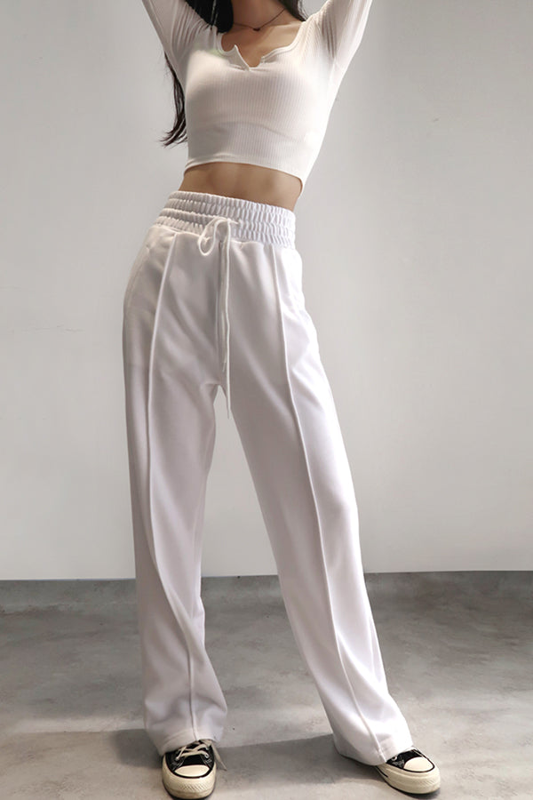 HIGH-WAISTED BAGGY SWEATPANTS ( 2 COLORS ) – NO STOCK PARIS