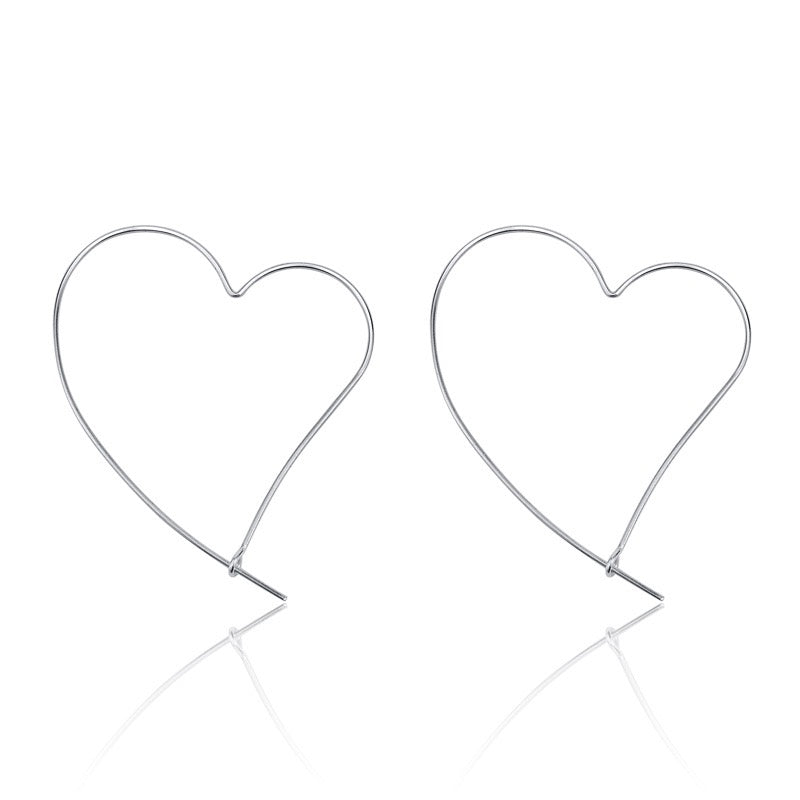 HEART-SHAPED EARRINGS