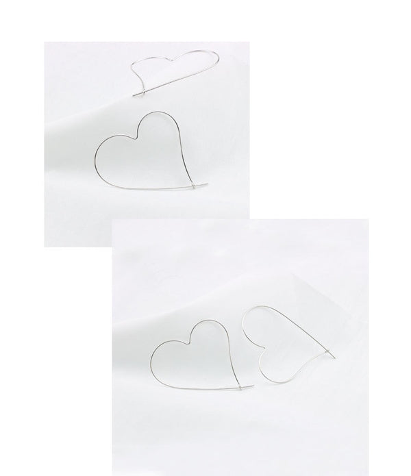 HEART-SHAPED EARRINGS