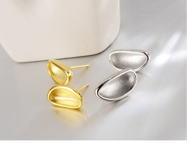 WHITE GOLD/ 18K GOLD MORDEN EARRINGS