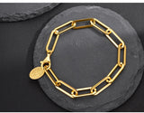 YELLOW GOLD BRACELET