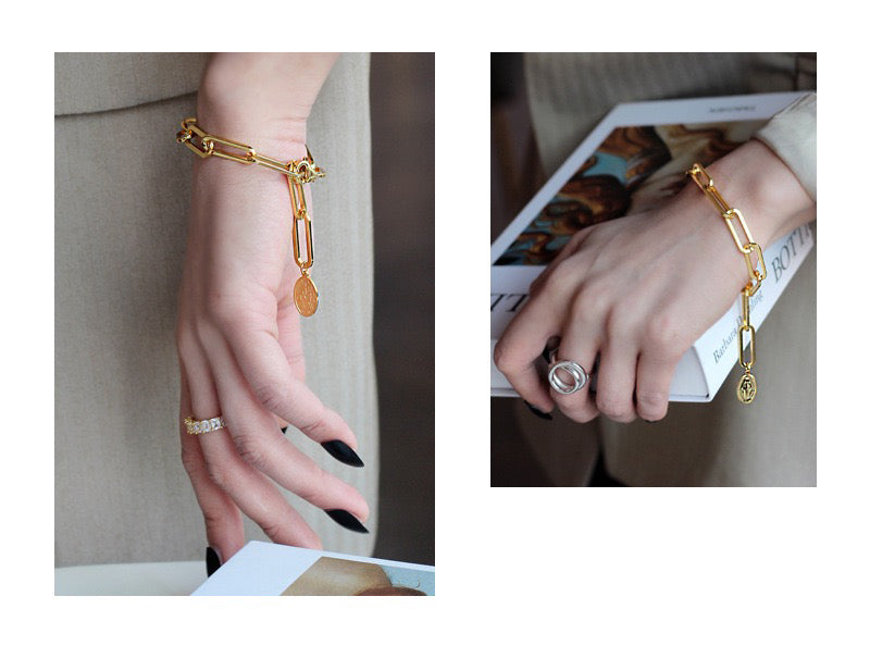 YELLOW GOLD BRACELET