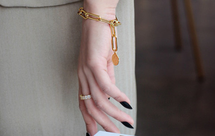 YELLOW GOLD BRACELET